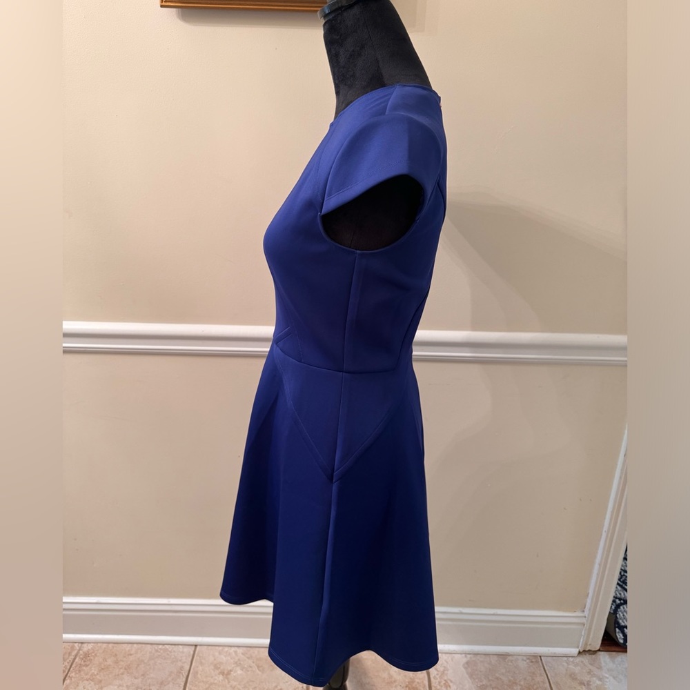 Ted baker royal blue dress size 2 US 6